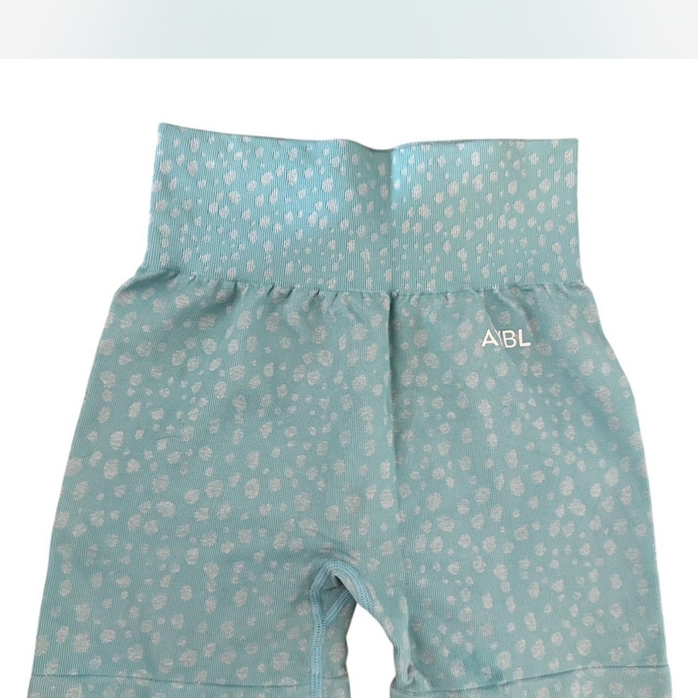 AYBL Teal Ribbed Leggings